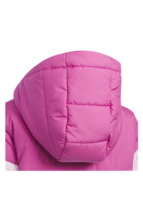HOODED PADDED JACKET PINK KIDS ADIDAS CORE | Jackets | IL6085-